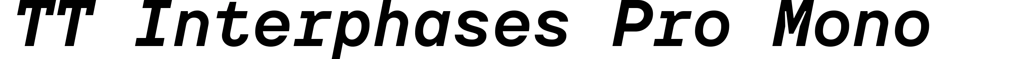 TT Interphases Pro Mono